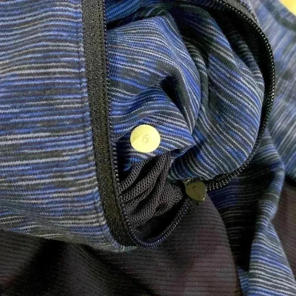 Lululemon Size 6 Luon Nice Asana Jacket Wee Are From Space Cadet Blue - Picture 11 of 11